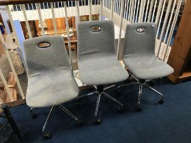 Three Typist chairs