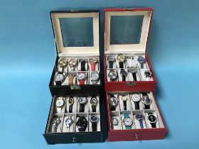 Collection of ladies and gents wristwatches