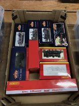 00' gauge model engines, five Bachmann, four Hornby (9)