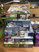 Collection of boxed Lego sets
