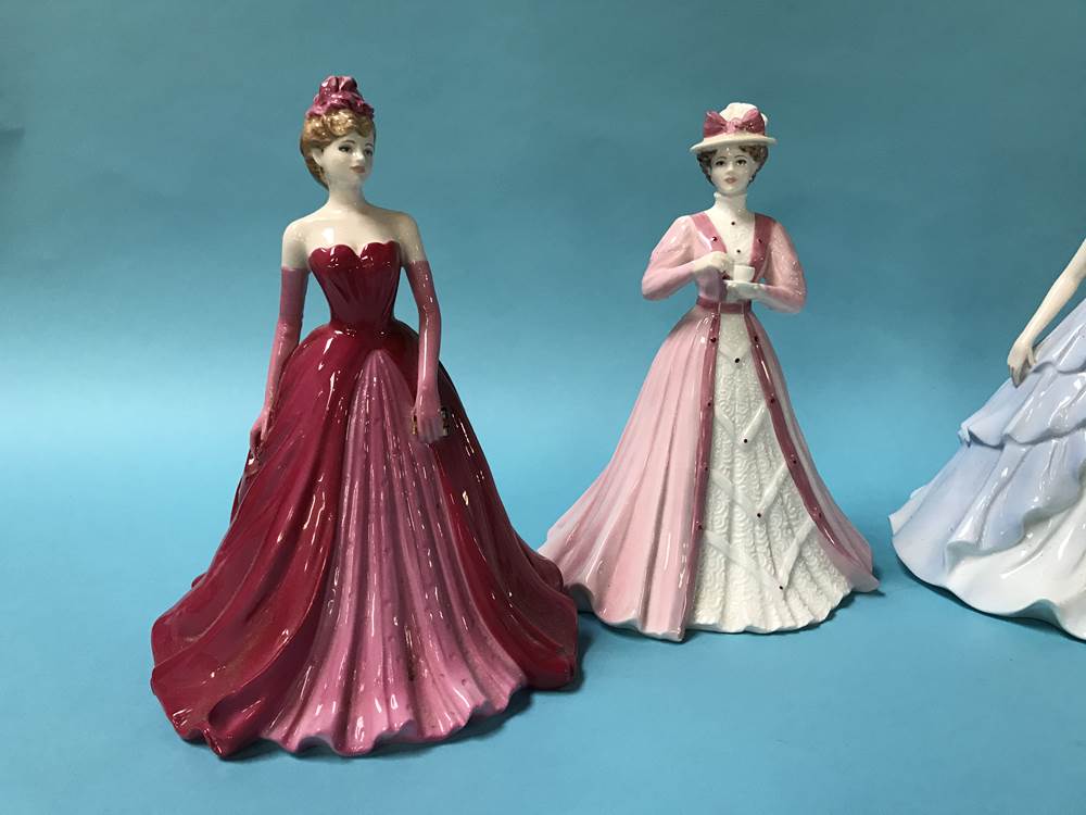 Four Coalport figures - Image 3 of 3