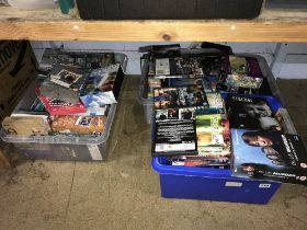 Quantity of CDs and DVDs