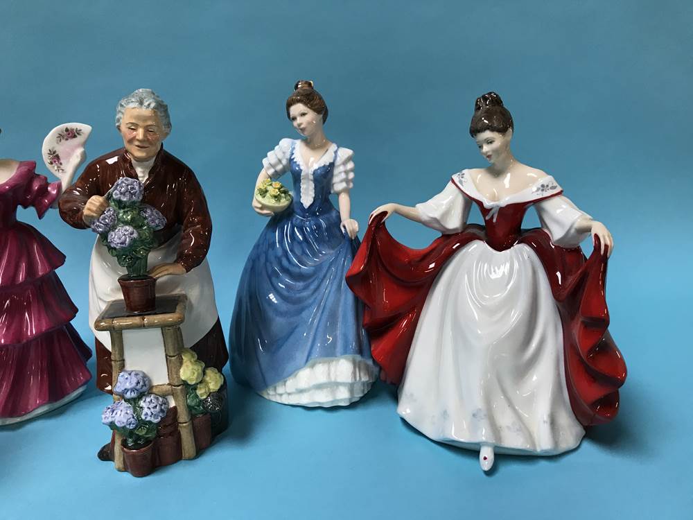 Five various Royal Doulton figures - Image 2 of 3