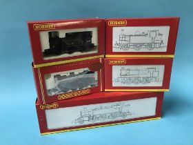 Five Hornby '00' gauge model engines