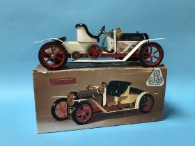 A boxed Mamod steam roadster