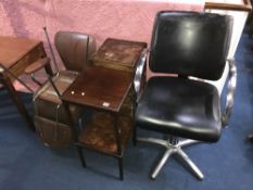 Two 19th century mahogany stands