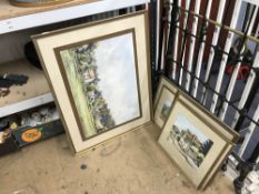 Collection of watercolours by John Freeman