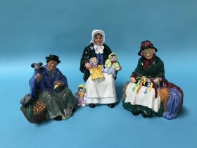 Three Royal Doulton figures