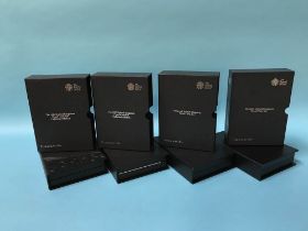 UK proof sets 2016 to 2019 (4 collectors sets)