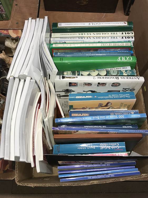 Quantity of golfing books
