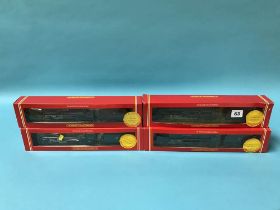 Four boxed Hornby '0' gauge locomotives