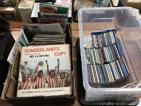 Quantity of SAFC programmes and a box of CDs