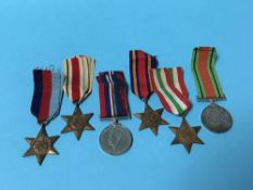 Second World War medals (6)