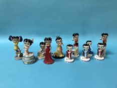 Eleven Wade 'Betty Boop' figurines