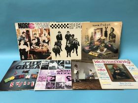 LPs, various including The Jam, Strangles, Iggy Pop etc (18)