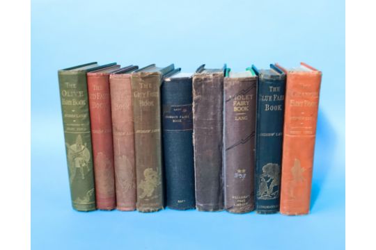 The Langs' Fairy Books by Andrew Lang, including first editions for 'The Pink Fairy', 1897 and ' - Image 1 of 5