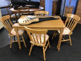 Kitchen table and four chairs