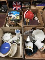 Four boxes of assorted including Beswick etc