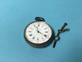 A silver pocketwatch, J.W. Ramsay, Felling on Tyne