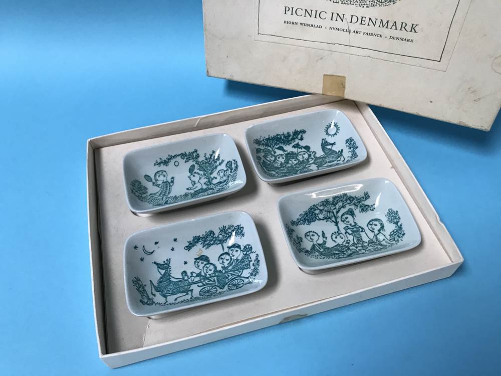 A boxed Bjorn Wiinblad set of four dishes - Image 2 of 3