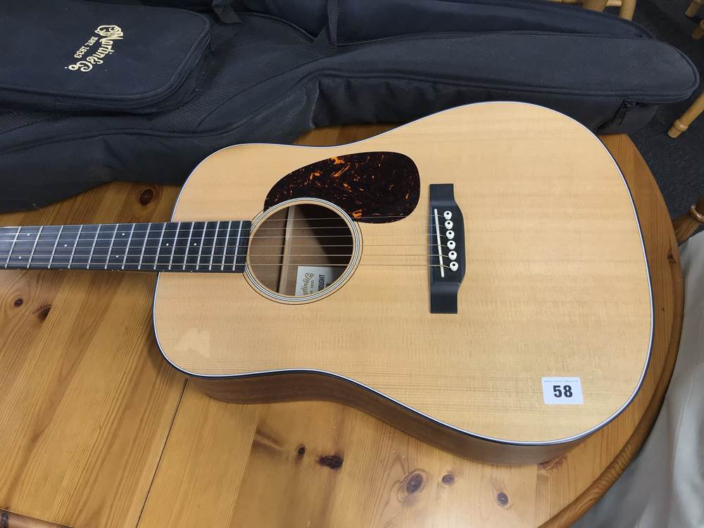 A Martin and Co. Dreadnought Junior guitar and soft case - Image 2 of 7