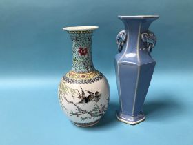 Two Chinese vases