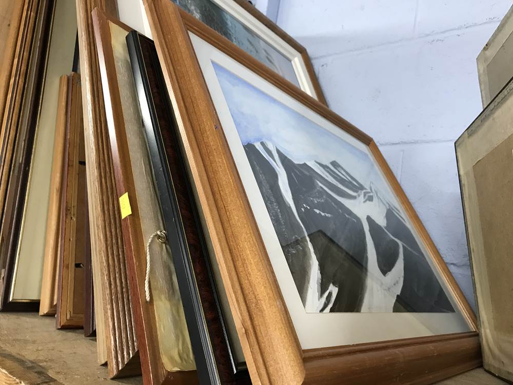 Quantity of pictures and two easels - Image 3 of 4