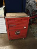 A Snap On Tool cabinet and contents