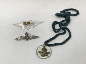 Three RAF sweetheart brooches