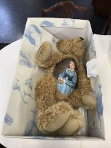 A large boxed golden blonde Steiff Teddy Bear, 'Margarete Steiff'