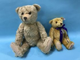 A boxed Steiff 'God Save the Queen' Teddy Bear and 'Grand Old Bear'