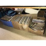 Large collection of LPs and singles