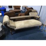 Edwardian chaise longue