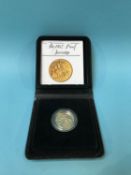 A UK Royal Mint 1982 gold proof full sovereign