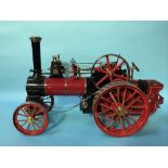 A live model steam engine, H. McLaren of Leeds, number one, L 24cm, W 70cm, H 43cm