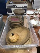 Assorted Treen, including collection bowls