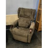 Rise and recliner armchair