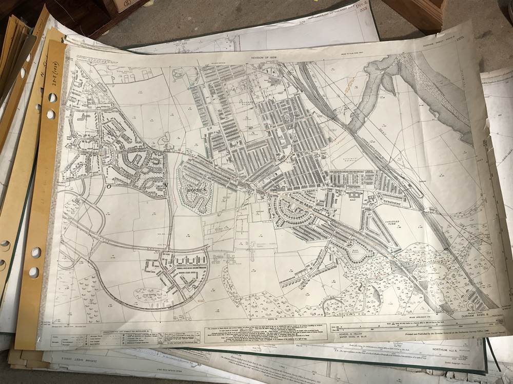 A collection of ordnance survey maps - Image 2 of 4