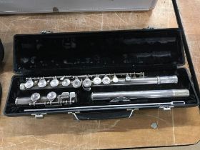 A King flute and hard case