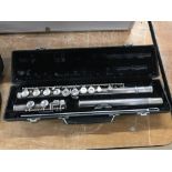 A King flute and hard case