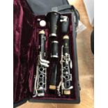 A Yamaha clarinet and hard case