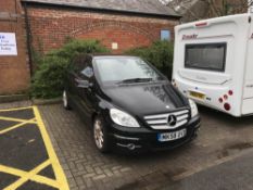 Mercedes Benz B180 Sport CDi, MPV, diesel, mileage stated 88645, mot until 9th October 2024, two