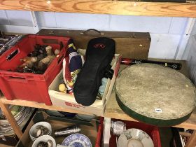 Ukulele, drum etc