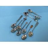 Quantity of silver spoons, 3.4 ozs