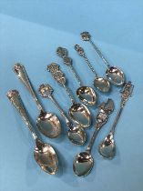 Quantity of silver spoons, 3.6 ozs