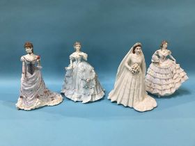 Four various Royal Worcester figures