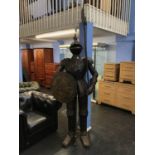 A tall suit of armour, H 245cm