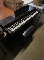 A Roland HPI digital piano