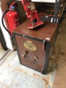 A Thomas Perry and Sons Bilston safe, with keys