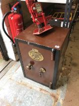 A Thomas Perry and Sons Bilston safe, with keys